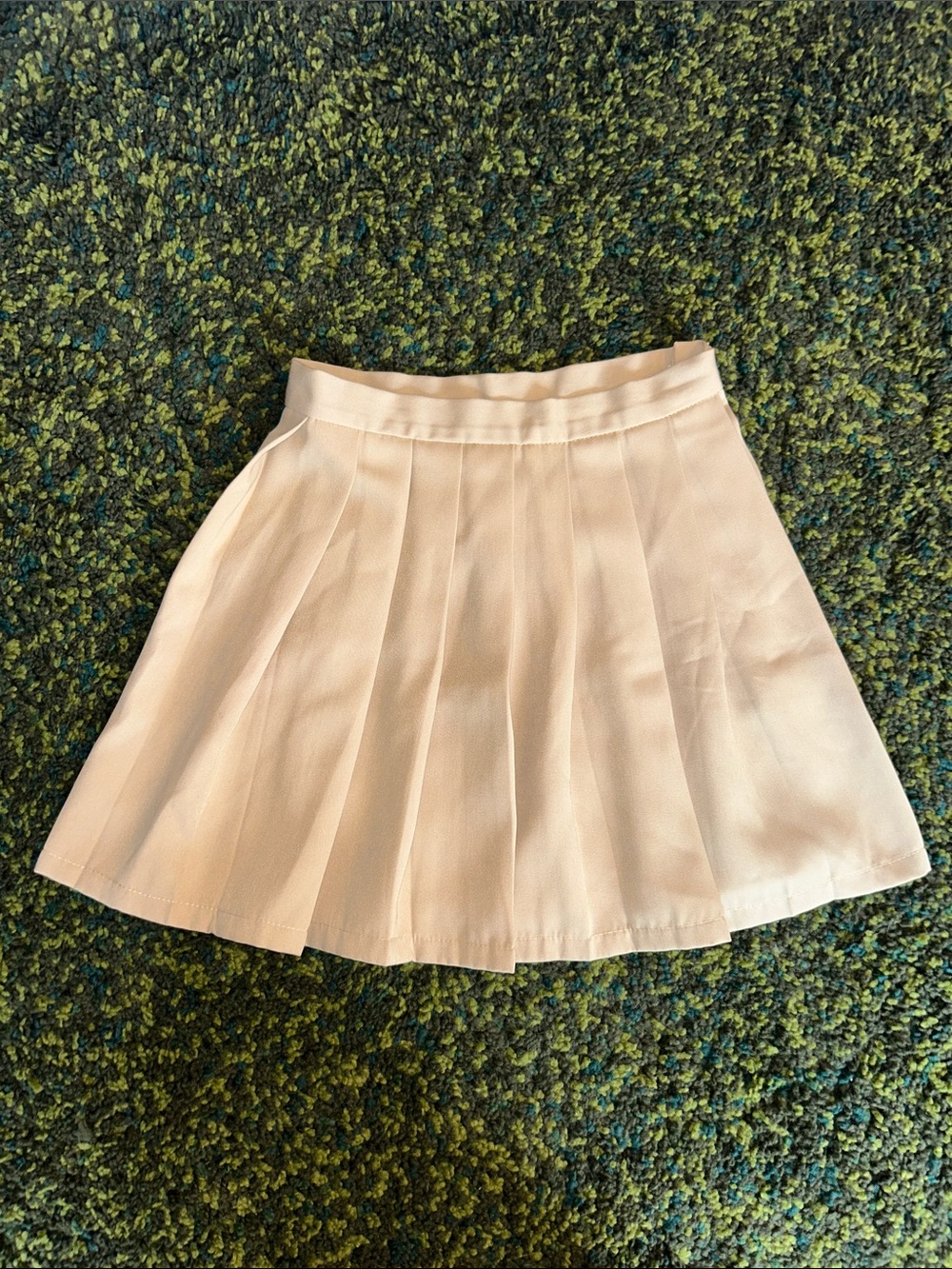 Tan Pleated Tennis Skirt